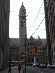 The Old City Hall and the Old City Hall Cenotaph, from Bay Street