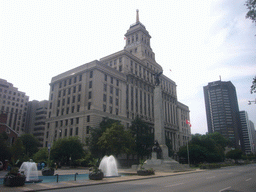 The South African War Memorial and the Canada Life Building at University Street