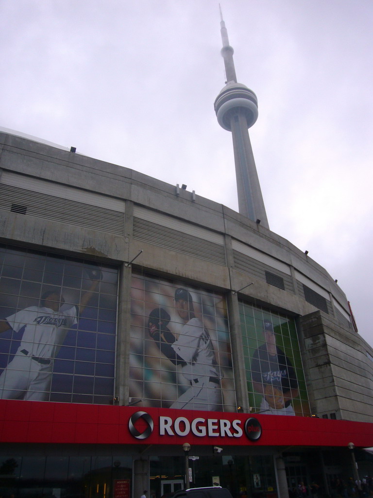 The Rogers Centre and the CN Tower