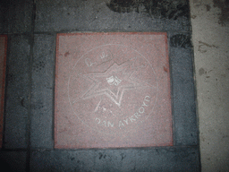 The star of Dan Aykroyd at Canada`s Walk of Fame