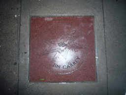 The star of Jim Carrey at Canada`s Walk of Fame