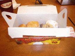 Timbits at Tim Horton`s