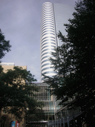 The Toronto Eaton Centre, from the Trinity Square Park