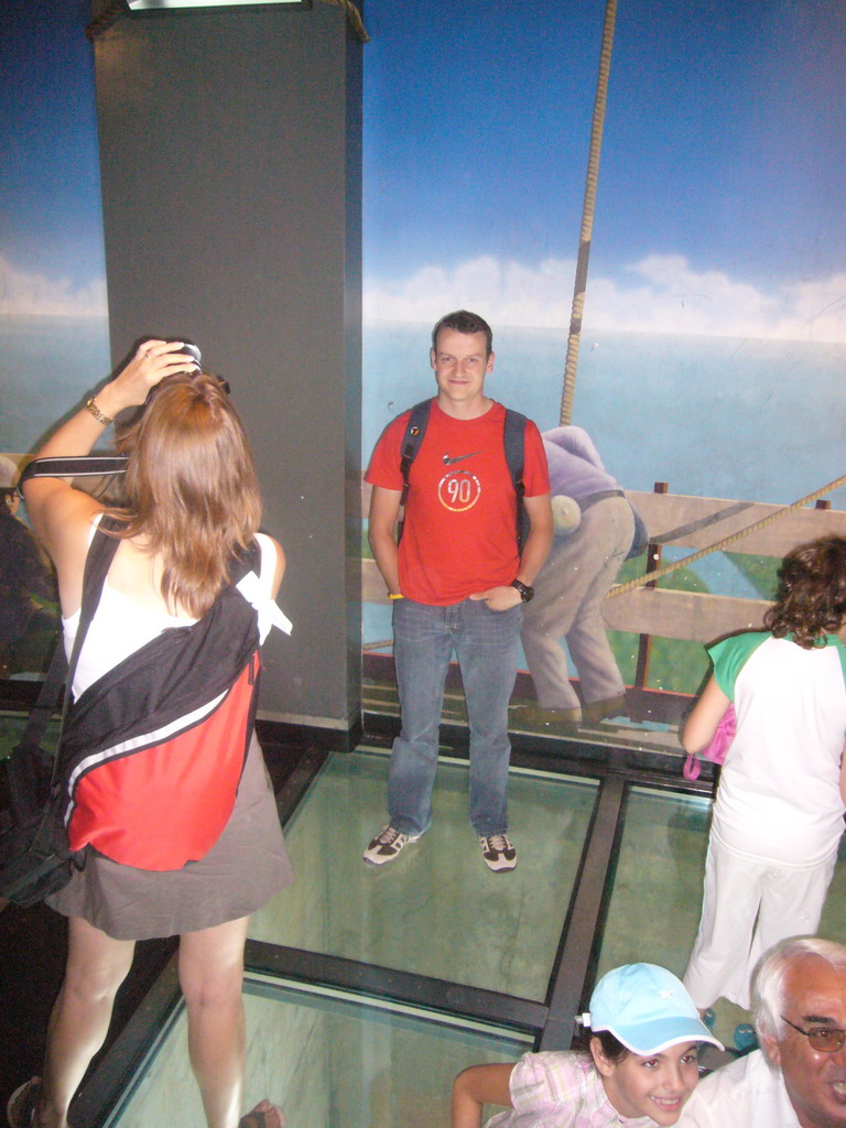 Wilco at the Glass Floor in the CN Tower