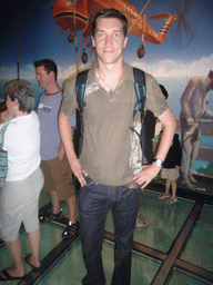 Tim at the Glass Floor in the CN Tower