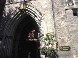 The entrance of St. Michael`s Cathedral