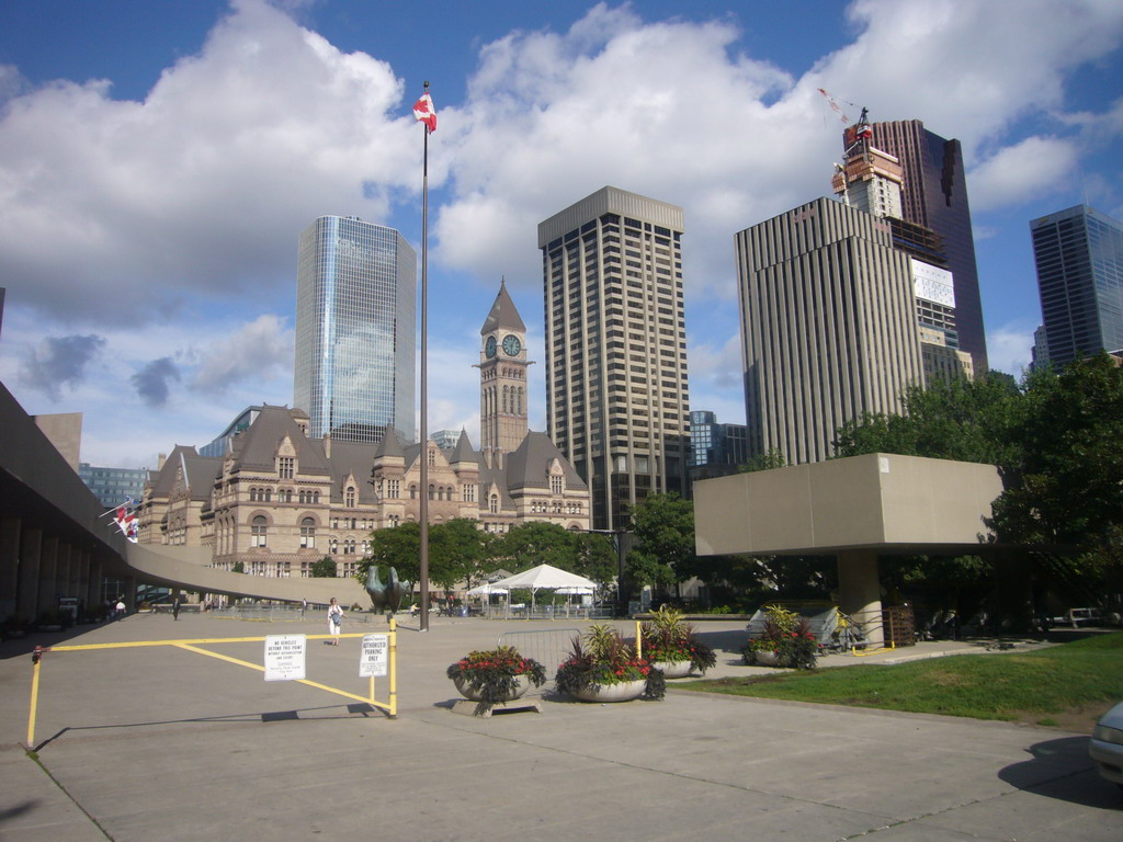 The Old City Hall, from the square in front of the City Hall of Toronto