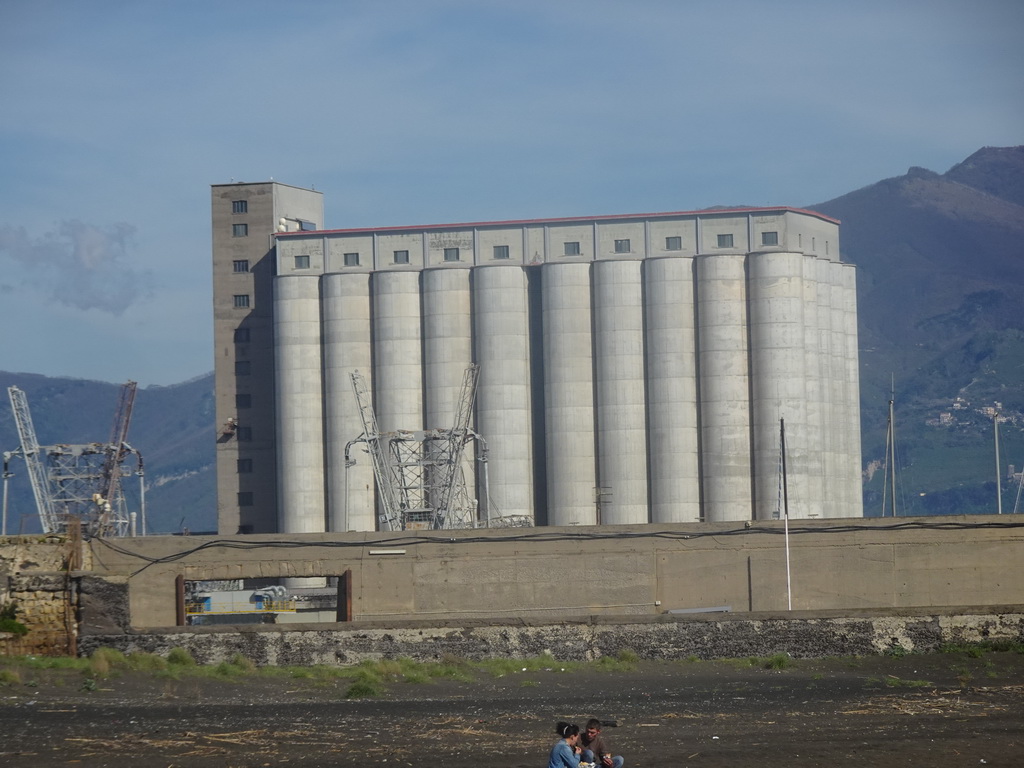 Solacem building at the harbour, viewed from the RenaNera Beach