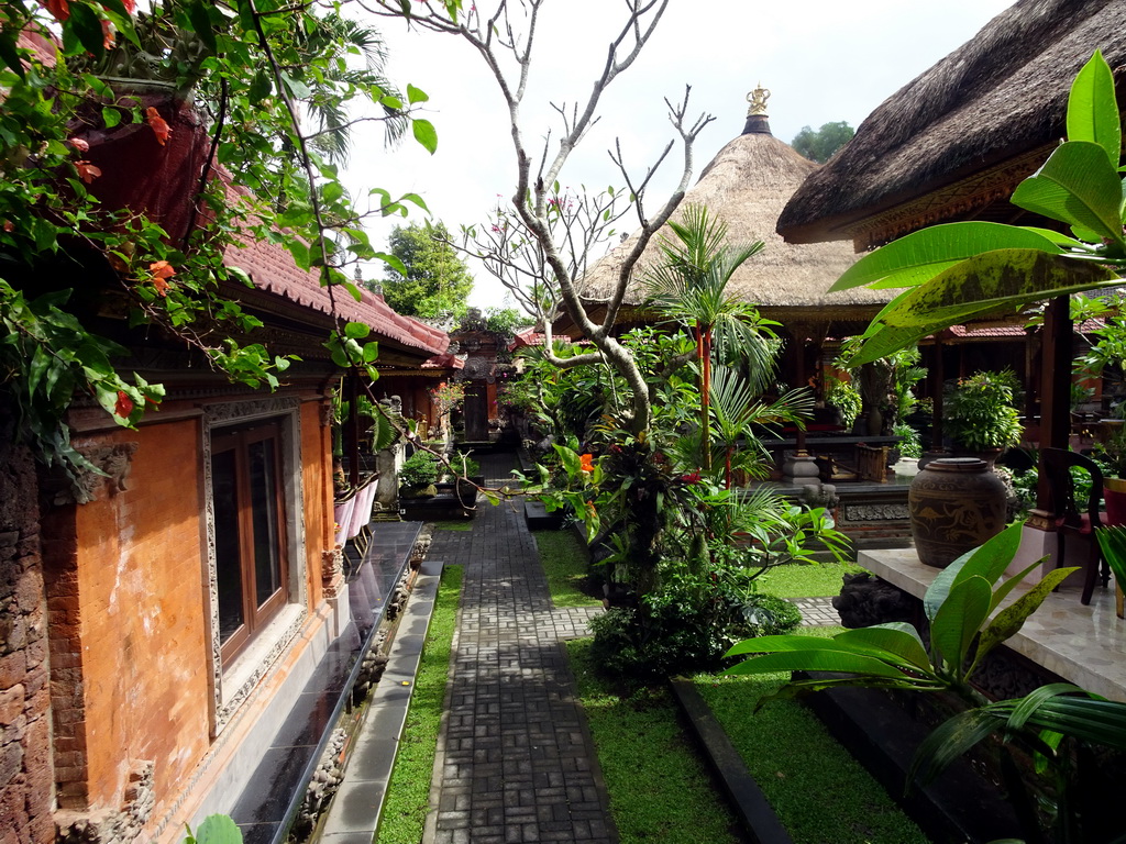 Pavilions at the Puri Saren Agung palace