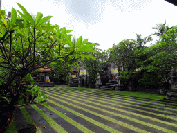 The Pura Desa Ubud temple, viewed from the Jalan Raya Ubud street