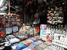Souvenirs and clothes at the Ubud Traditional Art Market