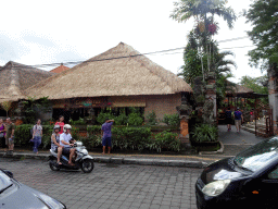 Front of the Café Lotus at the Jalan Raya Ubud street