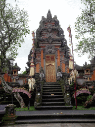 Front of the Pura Taman Saraswati temple