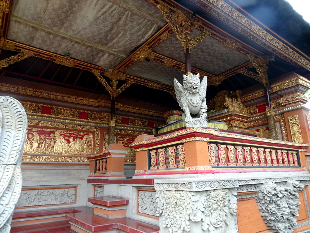 Pavilion at the Pura Taman Saraswati temple