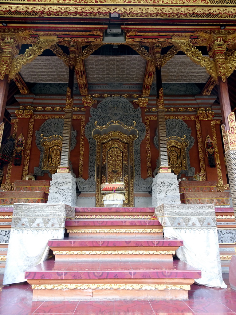 Pavilion at the Pura Taman Saraswati temple