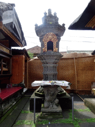 Shrine at the Pura Taman Saraswati temple