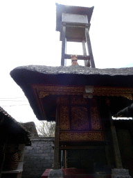 Tower at the Pura Taman Saraswati temple