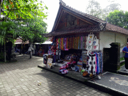 Souvenir shop at the entrance to the Goa Gajah temple