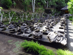 Ruins at the Goa Gajah temple