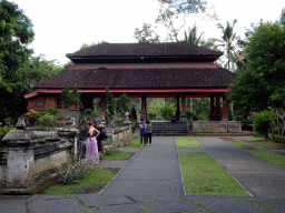 Large Pavilion at the Goa Gajah temple
