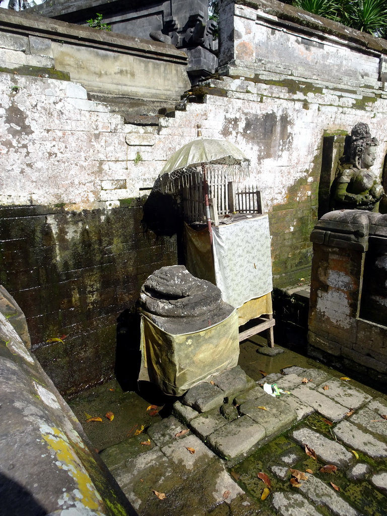 Shrine at the bathing place at the Goa Gajah temple