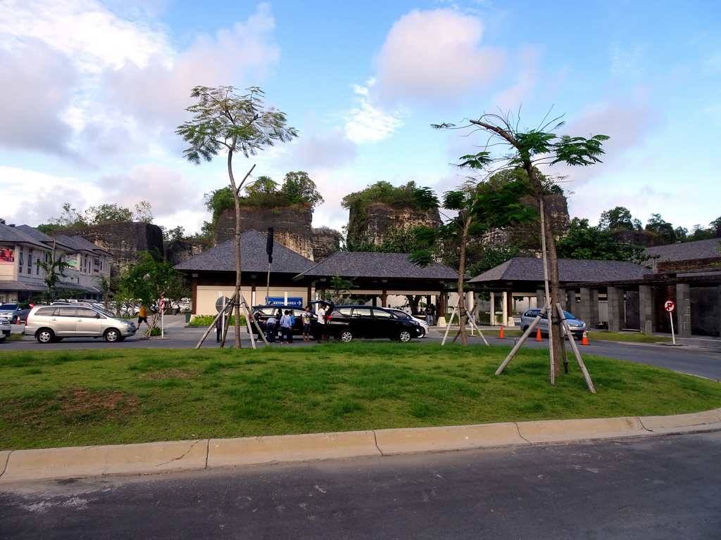 Entrance square of the Garuda Wisnu Kencana Cultural Park at Ungasan