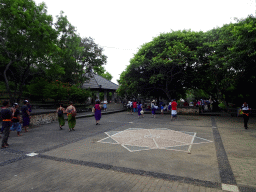 Central square of the Pura Luhur Uluwatu temple