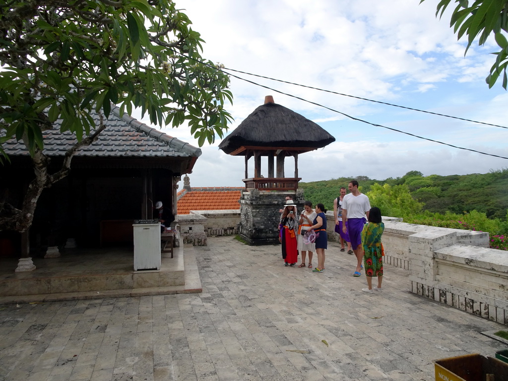 Pavilions at the Pura Luhur Uluwatu temple