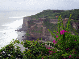 Cliffs at the north side, viewed from the Pura Luhur Uluwatu temple