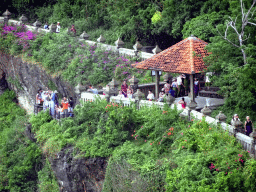 Pavilion and viewing point at the Pura Luhur Uluwatu temple