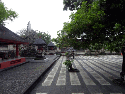 Square with pavilions at the Pura Luhur Uluwatu temple