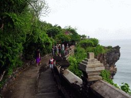 The path to the Amphitheatre of the Pura Luhur Uluwatu temple