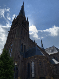 Right front of the Sint-Laurentiuskerk church at the Dorpsstraat street