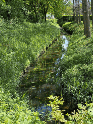 Stream at the southwest side of the town, viewed from the Vallei street