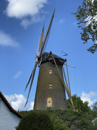Right side of the Korenbloem windmill, viewed from the Vang street