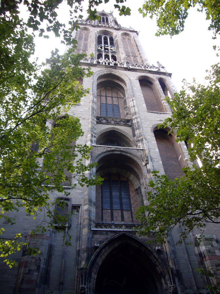 The Dom Tower, viewed from the Domplein square