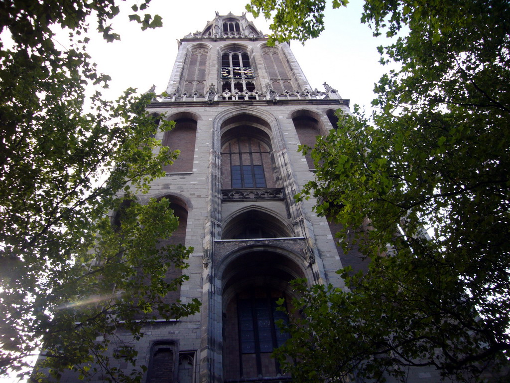 The Dom Tower, viewed from the Domplein square