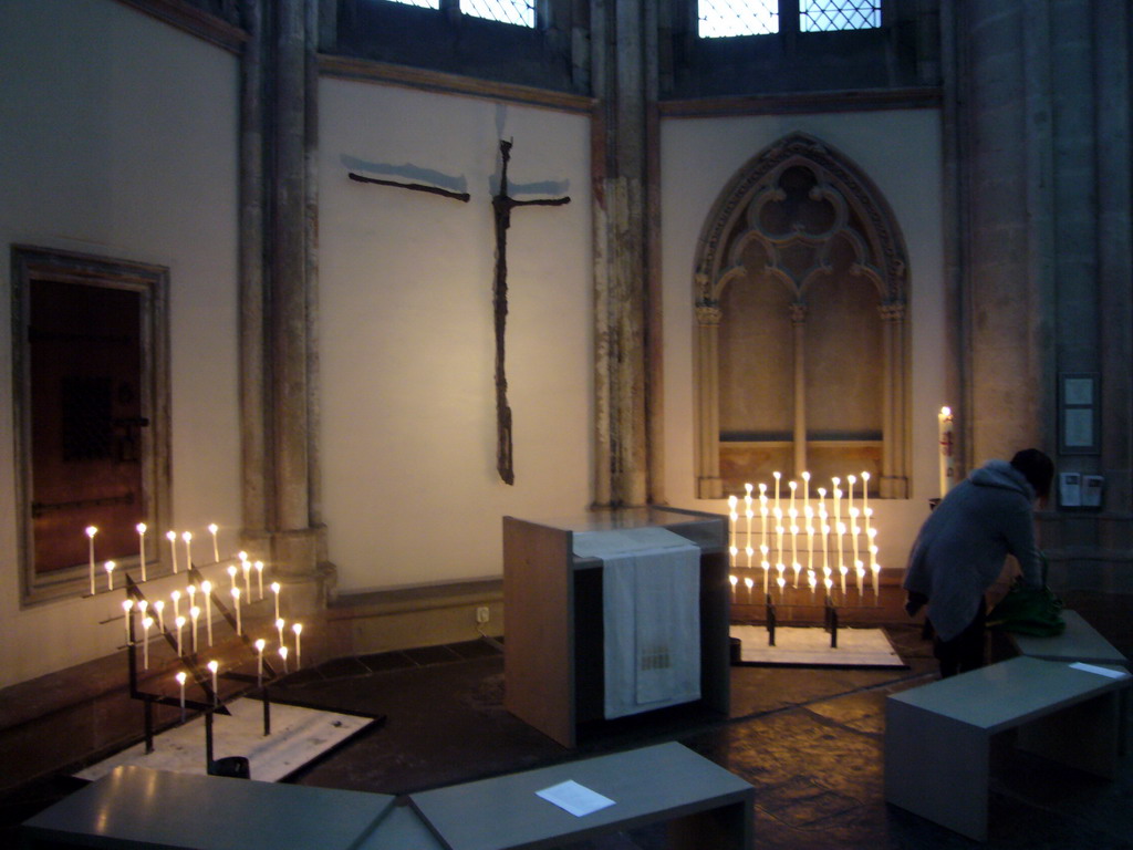 Chapel with candles in the Dom Church