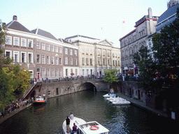 City Hall and Stadhuisbrug bridge at the Oudegracht canal