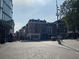 Shops at the south side of the Vredenburgplein square