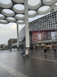 Front of the Hoog Catharijne shopping mall at the Stationsplein square