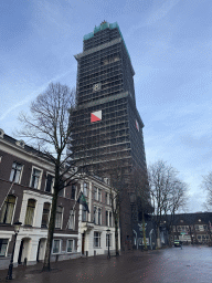 Southeast side of the Dom Tower at the Domplein square