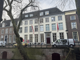 Front of the Museum Catharijne Convent at the Nieuwgracht street