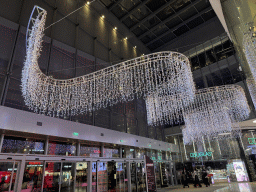 Light decorations at the Hoog Catharijne shopping mall