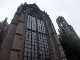 The Domkerk church and the Dom Tower, viewed from the Domplein square