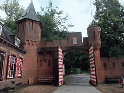 Gate from the Stalplein square to the Kasteellaan street at the De Haar Castle