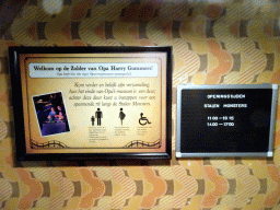 Information on Opa`s Museum and the Stalen Monsters attraction at the Spoorwegmuseum