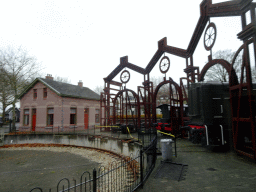 The Strikkershuis building at the Spoorwegmuseum