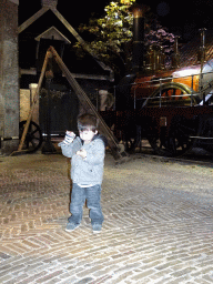 Max at the Grote Ontdekking attraction at the Spoorwegmuseum