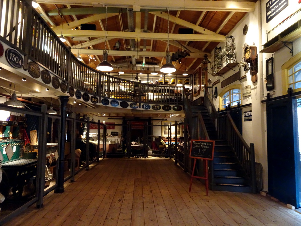 Interior of the Loods Nijverdal room at the Werkplaats hall of the Spoorwegmuseum